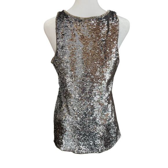 Boston Proper sequin tank. Size 6 - Picture 4 of 5